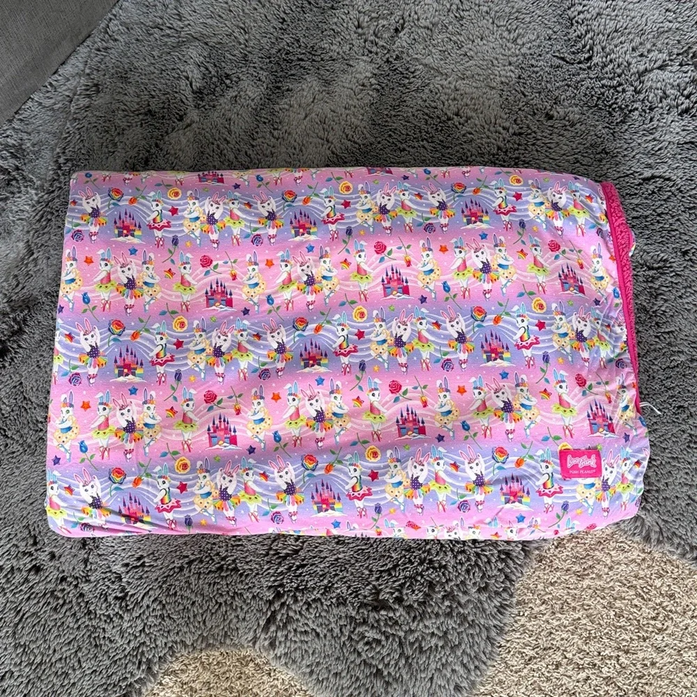 Posh Peanut Lisa Frank Lux Plush Patoo Blanket - Picture 1 of 5
